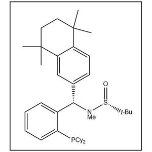 S(R)]-N-[(S)-[2-(二环己基膦)苯基](5,6,7,8-四氢-5,5,8,8-四甲基-2-萘基)甲基]-N-甲基-2-叔丁基亚磺酰胺