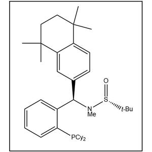 S(R)]-N-[(R)-[2-(二环己基膦)苯基](5,6,7,8-四氢-5,5,8,8-四甲基-2-萘基)甲基]-N-甲基-2-叔丁基亚磺酰胺