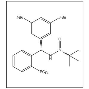 S(R)]-N-[(S)-3,5-二叔丁基苯基)]-[2-(二环己基膦)苯基]-2-叔丁基亚磺酰胺