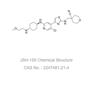 JSH-150是一种高度选择性和有效的CDK9抑制剂