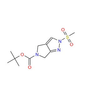 2-(甲基磺酰基)-2,6-二氢吡咯并[3,4-C]吡唑-5(4H)-羧酸叔丁酯