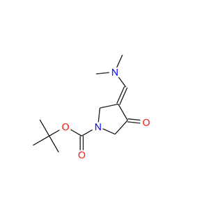 叔-丁基 3-((二甲氨基)亚甲基)-4-羰基吡咯烷-1-羧酸酯