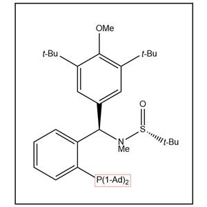 S(R)]-N-[(R)-[3,5-二叔丁基-4-甲氧基苯基][2-(二金刚烷基膦)苯基]甲基]-N-甲基-2-叔丁基亚磺酰胺