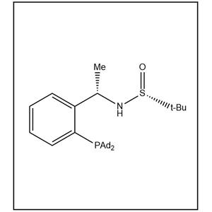 S(R)]-N-[(1S)-1-[2-(二金刚烷基膦)苯基]乙基]-2-叔丁基亚磺酰胺,S(R)]-N-[(1S)-1-[2-(Diadamantanphosphino)phenyl]ethyl]-2-methyl-2-propanesulfinamide