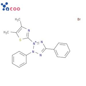 噻唑藍（MTT）,Thiazolyl Blue；(4,5-dimethythiazoyl-zyl2,5-diphenylterrajolium bromiole）