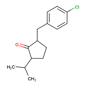 2，2-二甲基-5- (4-氯苄基) 环戊酮   115851-44-0