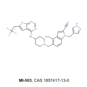 MI-503是高效的小分子抑制剂。