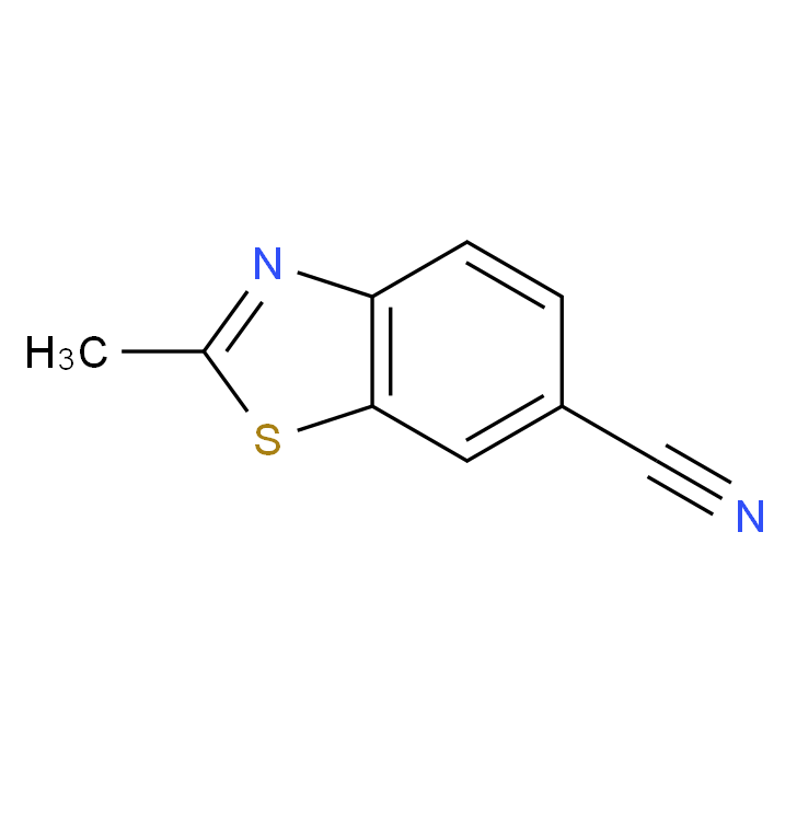 2-甲基-6-氰基苯并噻唑,6-Benzothiazolecarbonitrile,2-methyl-(9CI)