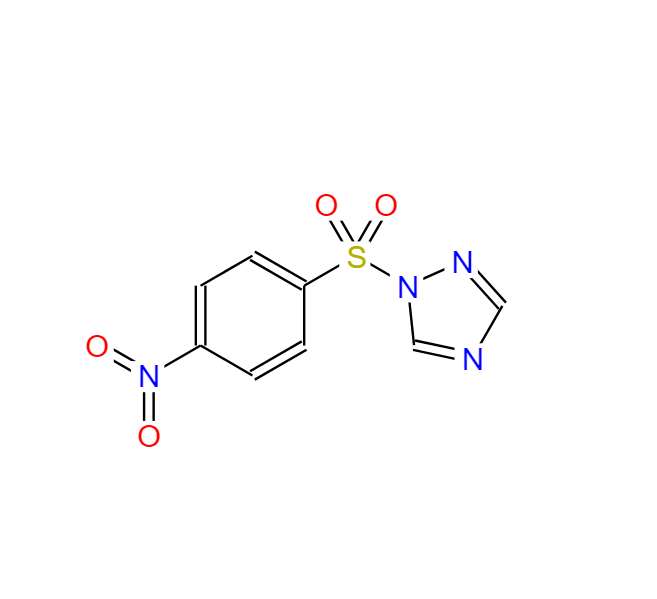 1-对硝基苯磺酸基-1,2,4-三唑,1-(4-NITROBENZENESULFONYL)-1H-1,2,4-TRIAZOLE