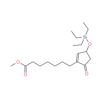 5-氧代-3-[(三乙基硅烷基)氧基)-1-環(huán)戊烯-1-庚酸甲酯,1-Cyclopentene-1-heptanoic acid, 5-oxo-3-[(triethylsilyl)oxy]-, Methyl ester