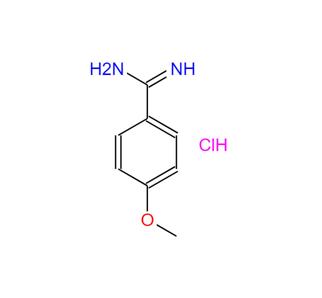 4-甲氧基苯甲脒盐酸盐,4-METHOXYBENZAMIDINE, HYDROCHLORIDE