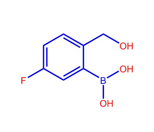5-氟-2-(羟甲基)苯硼酸,(5-Fluoro-2-(hydroxymethyl)phenyl)boronicacid