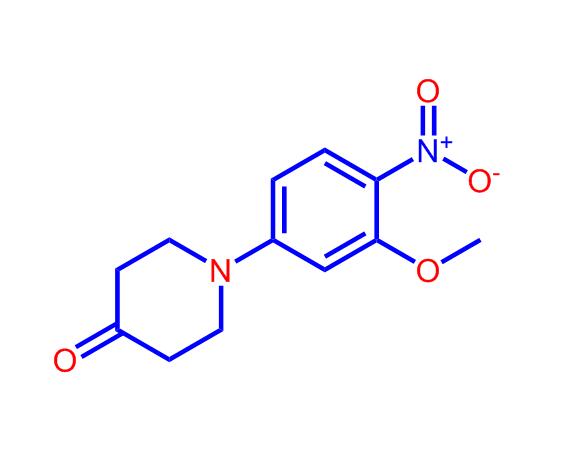 1-(3-甲氧基-4-硝基苯基)哌啶-4-酮,1-(3-Methoxy-4-nitrophenyl)piperidin-4-one