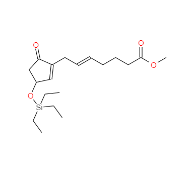 (5Z)-7-[5-氧代-3-[(三乙基硅烷基)氧基]-1-环戊烯-1-基]-5-庚烯酸甲酯(...),5-Heptenoic acid,7-[5-oxo-3-[(triethylsilyl)oxy]-1-cyclopenten-1-yl]-,Methyl ester,(5Z)-