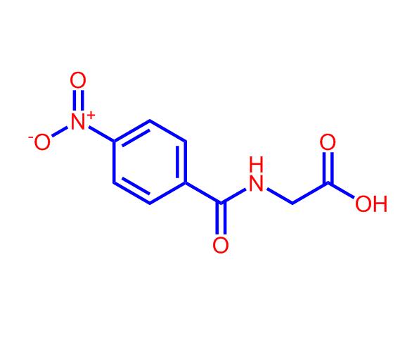 对硝基马尿酸,4-Nitrohippuric acid