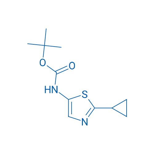 (2-环丙基噻唑-5-基)氨基甲酸叔丁酯,tert-Butyl (2-cyclopropylthiazol-5-yl)carbamate