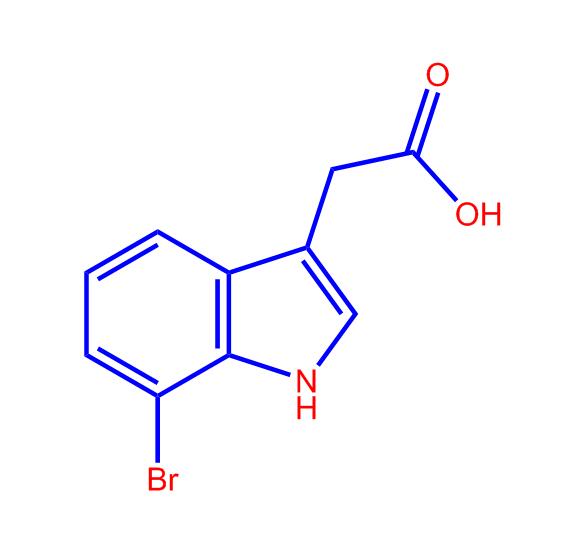 7-溴吲哚-3-乙酸,2-(7-Bromo-1h-indol-3-yl)acetic acid