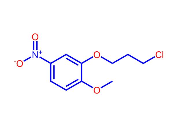 2-(3-氯丙氧基)-1-甲氧基-4-硝基苯,2-(3-chloropropoxy)-1-methoxy-4-nitrobenzene