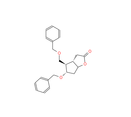 (3AS,4R,5S,6AR)-2H-环戊并[B]呋喃-2-酮,六氢-5-(苯基甲氧基)-4-[(苯基甲氧基)甲基]-(...),2H-Cyclopenta[b]furan-2-one, hexahydro-5-(phenylMethoxy)-4-[(phenylMethoxy)Methyl]-, [3aS-(3aa,4a,5b,6aa)]-