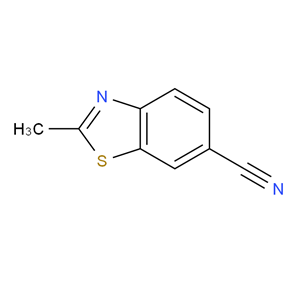 2-甲基-6-氰基苯并噻唑,6-Benzothiazolecarbonitrile,2-methyl-(9CI)
