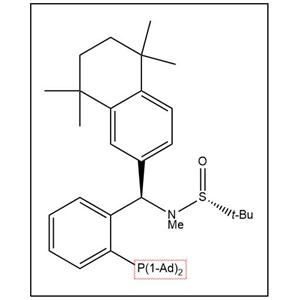S(R)]-N-[(R)-[2-(二金刚烷基膦)苯基](5,6,7,8-四氢-5,5,8,8-四甲基-2-萘基)甲基]-N-甲基-2-叔丁基亚磺酰胺
