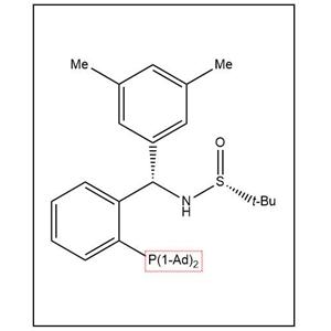 S(R)]-N-[(S)-(3,5-二甲基苯基)[2-(二金刚烷基膦)苯基]甲基]-2-叔丁基亚磺酰胺,S(R)]-N-[(S)-(3,5-Dimethylphenyl)[2-(Diadamantanphosphino)phenyl]methyl]-2-methyl-2-propanesulfinamide