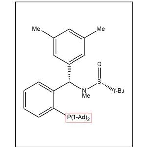 S(R)]-N-[(S)-(3,5-二甲基苯基)[2-(二金刚烷基膦)苯基]甲基]-N-甲基-2-叔丁基亚磺酰胺