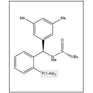 S(R)]-N-[(R)-(3,5-二甲基苯基)[2-(二金剛烷基膦)苯基]甲基]-N-甲基-2-叔丁基亞磺酰胺