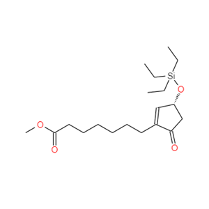 (3R)-5-氧代-3-[(三乙基硅烷基)氧基]-1-环戊烯-1-庚酸甲酯(中间...)