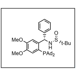 S(R)]-N-[(S)-[2-(二金刚烷基膦)-4,5-二甲氧基苯基](4-苯基)甲基-2-叔丁基亚磺酰胺