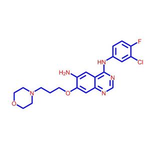 N4-(3-氯-4-氟苯基)-7-(3-吗啉丙氧基)喹唑啉-4,6-二胺267243-68-5