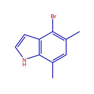 4-溴-5,7-二甲基-1H-吲哚1167056-53-2