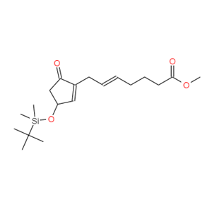 (Z)-7-[3-[[1,1-二甲基乙基)二甲基硅烷基]氧基]-5-氧代-1-环戊烯-1-基]-5庚烯酸甲酯(...),5-Heptenoic acid, 7-[3-[[(1,1-diMethylethyl)diMethylsilyl]oxy]-5-oxo-1-cyclopenten-1-yl]-, Methyl ester, (Z)- (9CI)