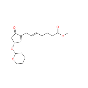 [3R-(Z)]-7-[5-氧代-3-[(四氢-2H-吡喃-2-基]-5-庚烯酸甲酯(中间...),5-Heptenoic acid, 7-[5-oxo-3-[(tetrahydro-2H-pyran-2-yl)oxy]-1-cyclopenten-1-yl]-, Methyl ester, [3R-(Z)]-