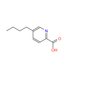 5-丁基吡啶-2-羧酸,5-butylpyridine-3-carboxylic acid