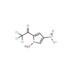1-甲基-4-硝基-2-(三氯乙酰)-1H-吡咯,1-methyl-4-nitro-2-trichloroacetyl pyrrole