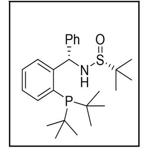 S(R)]-N-[(1S)-1-[2-(二叔丁基膦)苯基]苯甲基]-2-叔丁基亚磺酰胺 2565792-23-4
