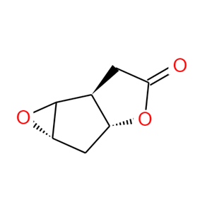 4H-Oxireno[3,4]cyclopenta[1,2-b]furan-4-one, hexahydro-, [1aS-(1aα,2aα,5aα,5bα)]- (9CI)