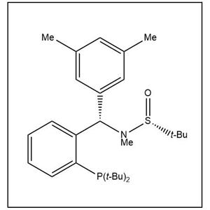 S(R)]-N-[(S)-(3,5-二甲基苯基)[2-(二叔丁基膦)苯基]甲基]-N-甲基-2-叔丁基亚磺酰胺