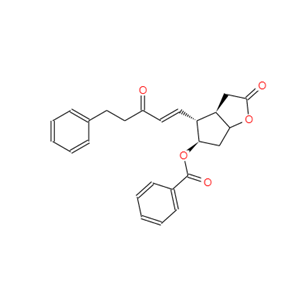 (3AR,4R,5R,6AS)-5-(苯甲酰氧基)六氢-4-[(1E)-3-氧代-5-苯基-1-戊烯基]-2H-环戊并[B]呋喃-2-酮,(3aR,4R,5R,6aS)-5-(Benzoyloxy)hexahydro-4-[(1E)-3-oxo-5-phenyl-1-pentenyl]-2H-cyclopenta[b]furan-2-one
