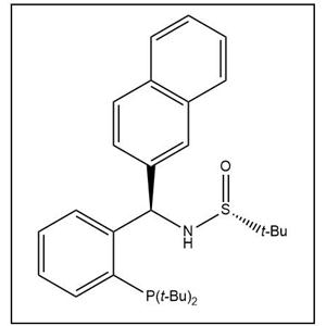 S(R)]-N-[(R)-[2-(二叔丁基膦)苯基]-2-萘基甲基]-2-叔丁基亚磺酰胺
