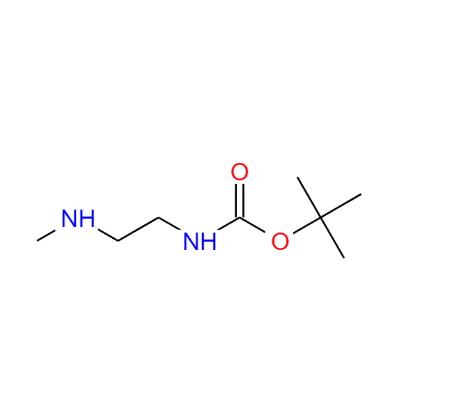 2-(甲基氨基)乙基氨基甲酸叔丁酯,tert-Butyl 2-(methylamino)ethylcarbamate