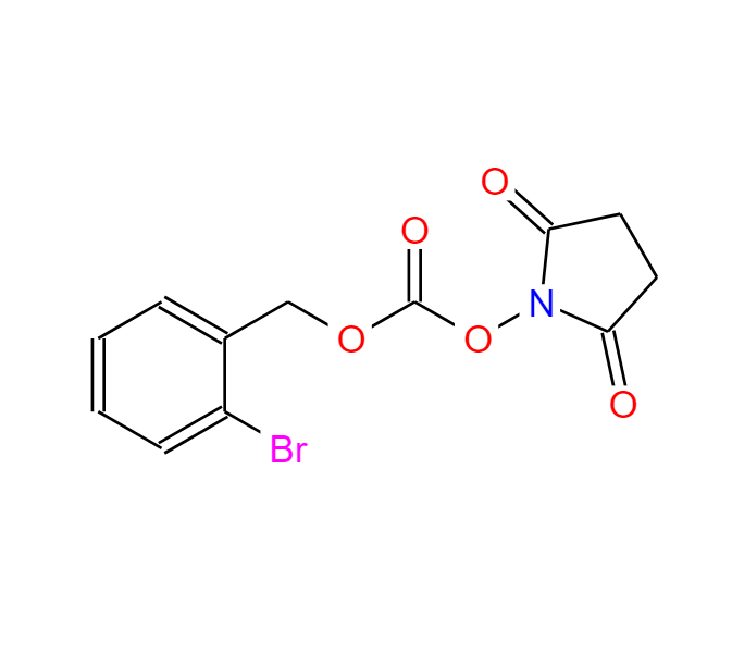 2-溴苄基-N-琥珀酰亚胺基碳酸酯,N-(2-Bromobenzyloxycarbonyloxy)succinimide