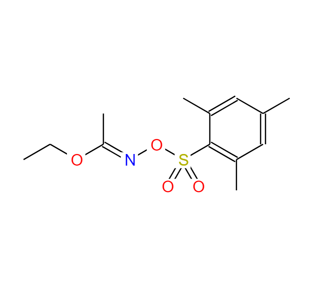 O-(2,4,6-三甲基苯磺酰基)乙酰羟肟酸乙酯,Ethyl O-mesitylsulfonylacetohydroxamate