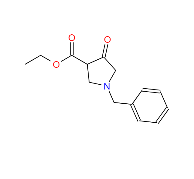 1-芐基-4-酮基-3-吡咯烷甲酸乙酯,ethyl 1-benzyl-4-oxo-pyrrolidine-3-carboxylate