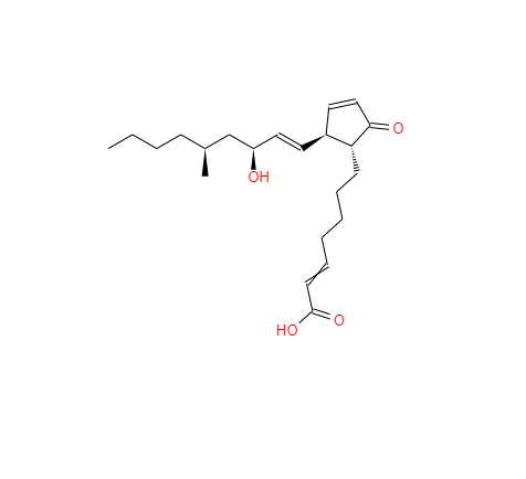 脱水利马前列素,7-[(1R,2S)-2-[(1E,3S,5S)-3-Hydroxy-5-Methyl-1-nonenyl]-5-oxo-3-cyclopenten-1-yl]-2-heptenoic Acid