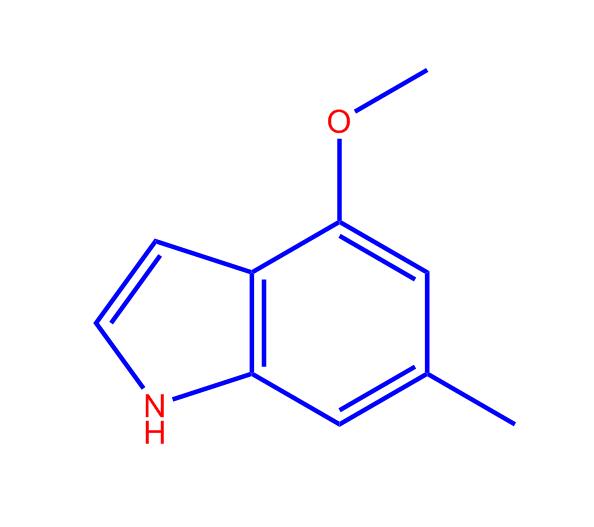 4-甲氧基-6-甲基-1H-吲哚,4-Methoxy-6-methyl-1H-indole