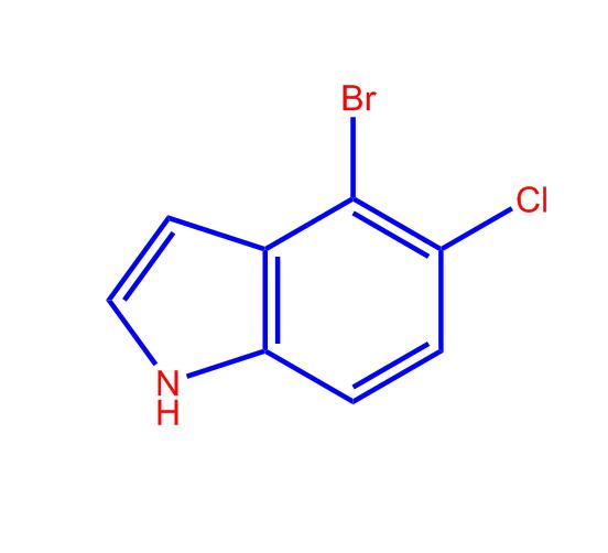 4-溴-5-氯-1H-吲哚,4-Bromo-5-chloro-1H-indole