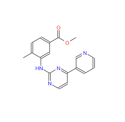 4-甲基-3-[[4-(3-吡啶基)-2-嘧啶基]氨基]苯甲酸甲酯,4-Methyl-3-[[4-(3-pyridinyl)-2-pyrimidinyl]amino]benzoic acid methyl ester