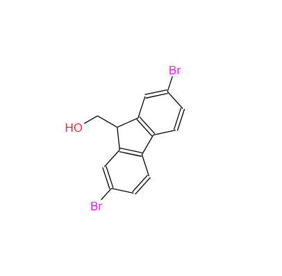 2,7-溴-9-羟甲基-芴酮,2,7-Dibrom-9-hydroxymethyl-fluoren